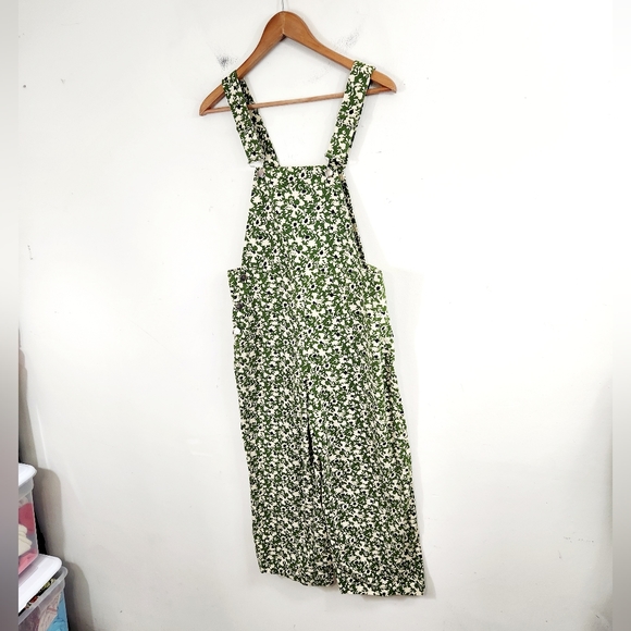 Zara Jeans Zara Floral Overalls Poshmark